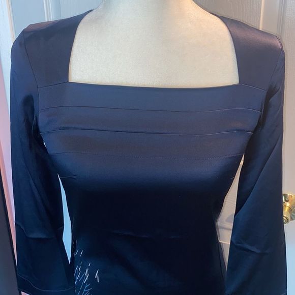 Allegra Hicks Blue Silk Dress - Picture 2 of 11